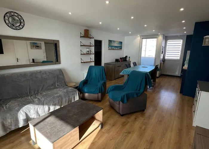 Apt T3 - Front De Mer - Parking - Tout Confort
